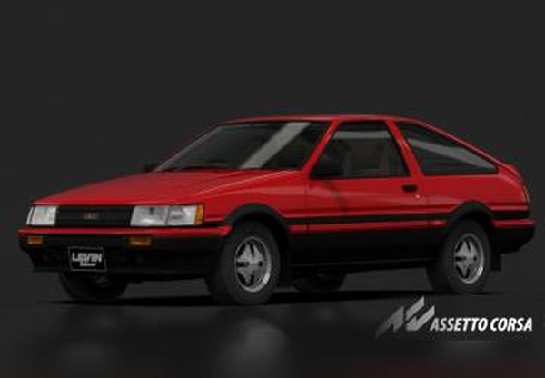 Мод Toyota Corolla Levin GT-APEX версия 1.0 для Assetto Corsa