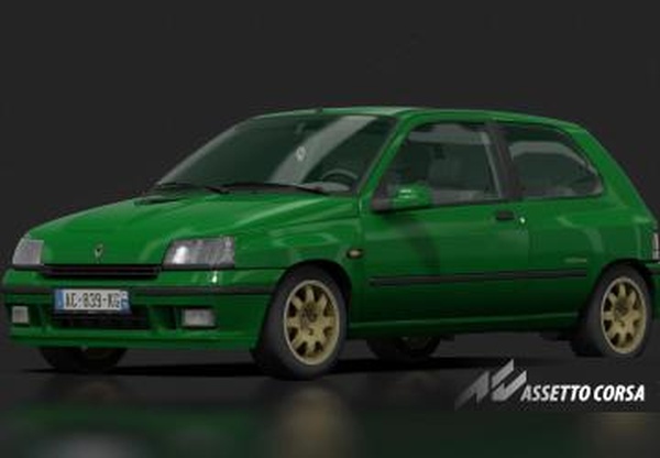 Мод Renault Clio Williams 2.0 версия 0.88.1 для Assetto Corsa