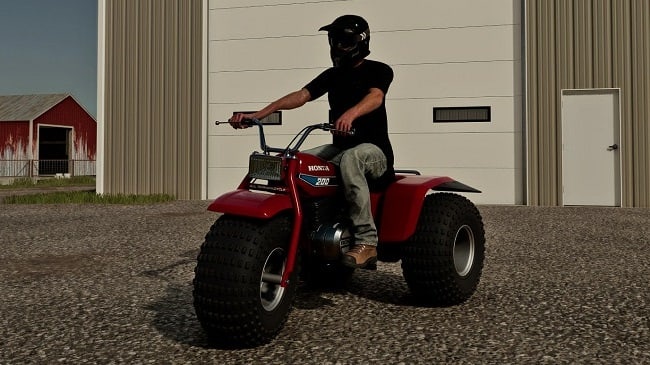 МОД Honda ATC 200 1982 Edit v1.0.0.0 (1.21.x) ДЛЯ FARMING SIMULATOR 2025