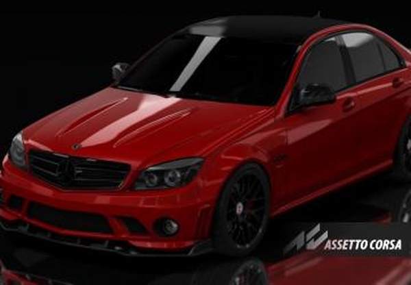 Мод Mercedes-Benz C63 AMG W204 | Prvvy Spec версия 1.0 для Assetto Corsa