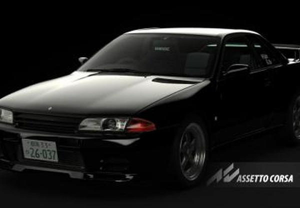 Мод Nissan R32 GT-R V-Spec II (Nakazato Spec) v1.1 для Assetto Corsa