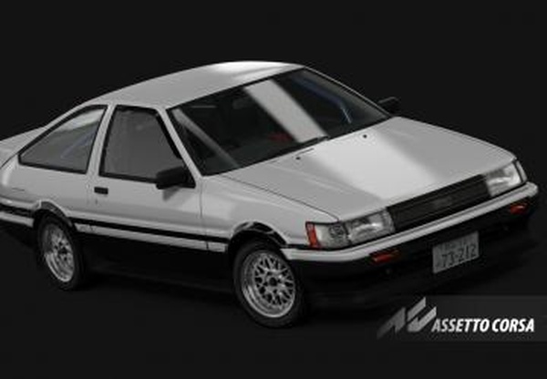 Мод Toyota AE86 Levin Turbo версия 1.0 для Assetto Corsa
