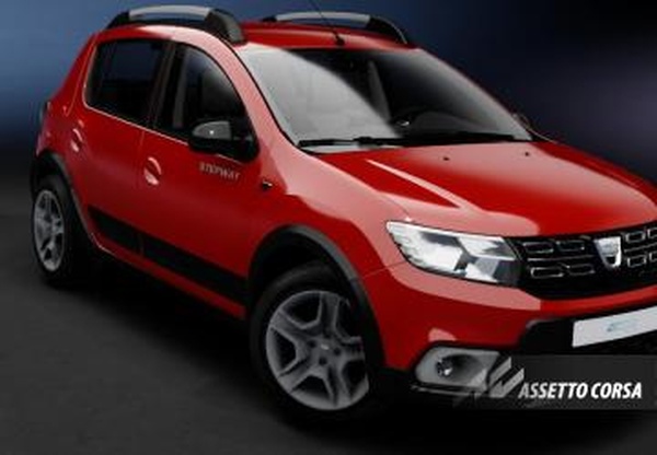 Мод AcDz Dacia Sandero Stepway 1.5 dCi версия 1.0 для Assetto Corsa