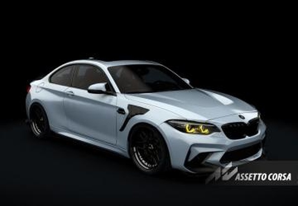 Мод BMW M2 Competition Tuned | No Hesi x ADRO 2 v5.0.1 для Assetto Corsa