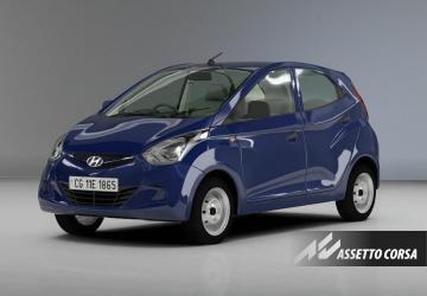 Мод Hyundai Eon версия v1.0 для Assetto Corsa