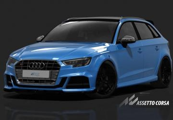 Мод AcDz Ramy Audi S3 Sportback 2020 версия v1 для Assetto Corsa