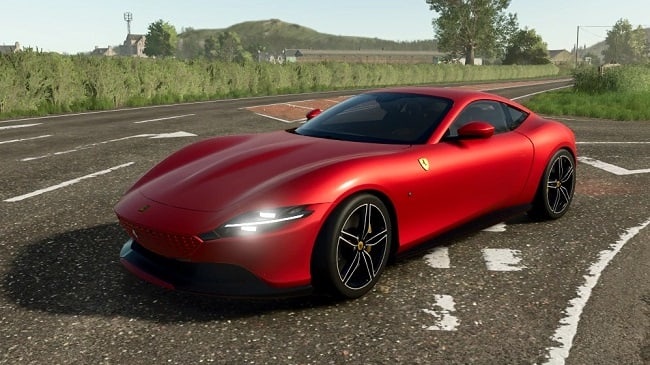 МОД Ferrari Roma 2020 v1.0.0.0 (1.21.x) ДЛЯ FARMING SIMULATOR 2025