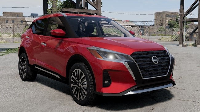 МОД 2021-2024 Nissan Kicks v1.1 (0.39.x) ДЛЯ BEAMNG.DRIVE