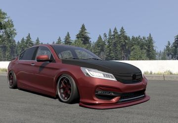 Мод Honda Accord (2017) версия 2.0 для BeamNG.drive (v0.39.x)