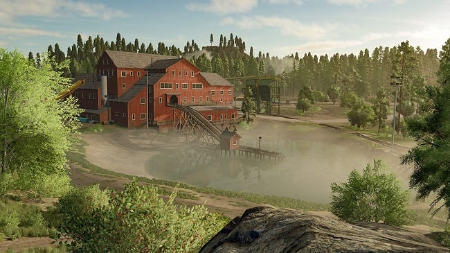 МОД Карта Silverrun Forest v1.0.0.2 (1.24.x) ДЛЯ FARMING SIMULATOR 2025