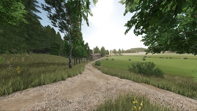 МОД Карта Wildenberg v1.1.0.2 (1.24.x) ДЛЯ FARMING SIMULATOR 2025