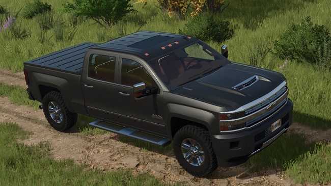 МОД Chevrolet Silverado High Country 2017 v1.0.0.0 (1.24.x) ДЛЯ FARMING SIMULATOR 2025