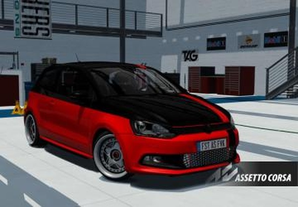 Мод BWORX Volkswagen Polo (MK5) 1.2 TSI Street :) v1.0 для Assetto Corsa