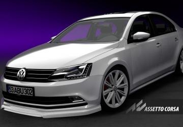 Мод CML GAMİNG  VOLKSWAGEN JETTA  TSI  FACELİFT vv1 для Assetto Corsa