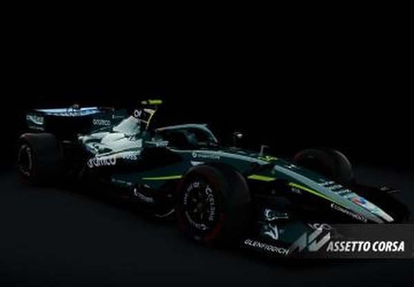 Мод F1 Aston Martin AMR26 2026 версия 1.0.2 для Assetto Corsa