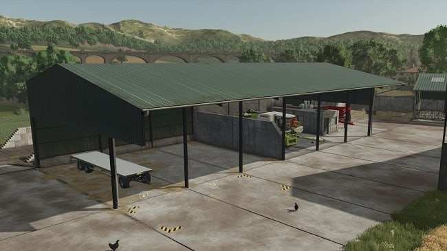МОД Pallegney Buildings Pack v1.2.0.0 (1.24.x) ДЛЯ FARMING SIMULATOR 2025