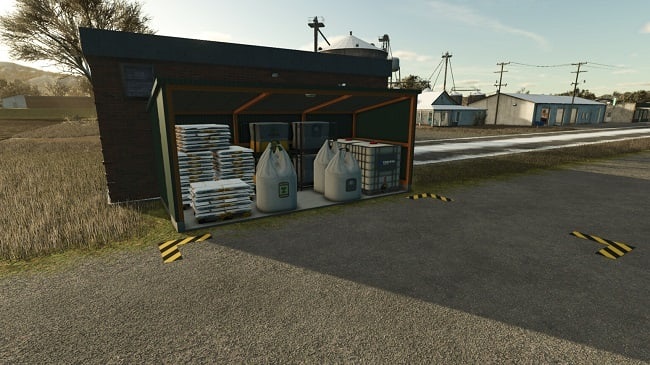 МОД Field Storage v2.0.0.0 (1.24.x) ДЛЯ FARMING SIMULATOR 2025