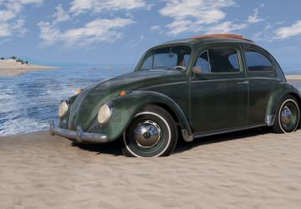 Мод Volkswagen Beetle (1963) версия 3.1 для BeamNG.drive (v0.39.x)
