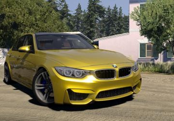 Мод BMW M3 (F80) версия 1.2 для BeamNG.drive (v0.39.x)