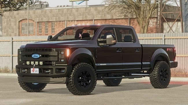 МОД Ford F-350 2018 GW v1.0.0.0 (1.24.x) ДЛЯ FARMING SIMULATOR 2025