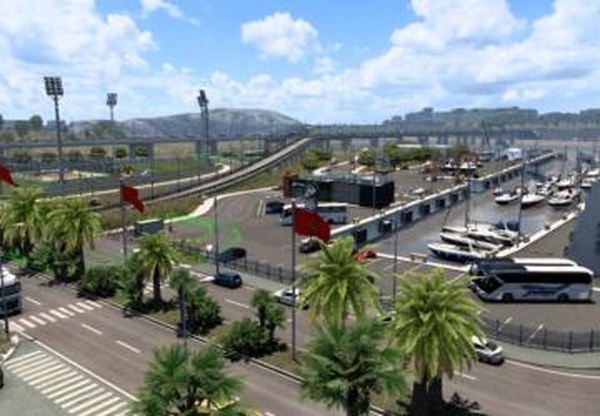 Maghreb Map версия 1.0.4 для Euro Truck Simulator 2 (v1.61.x)