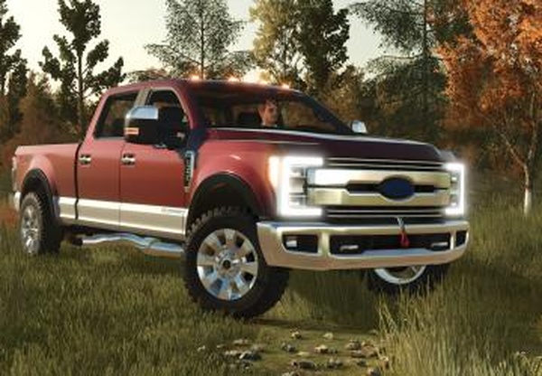 Мод Ford F-350 2018 версия 1.0.0.0 для Farming Simulator 2025 (v1.24.x)