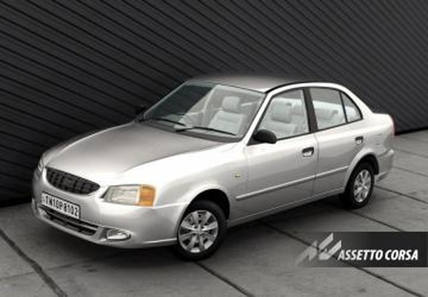 Мод Hyundai Accent 1.6 версия v1.0 для Assetto Corsa