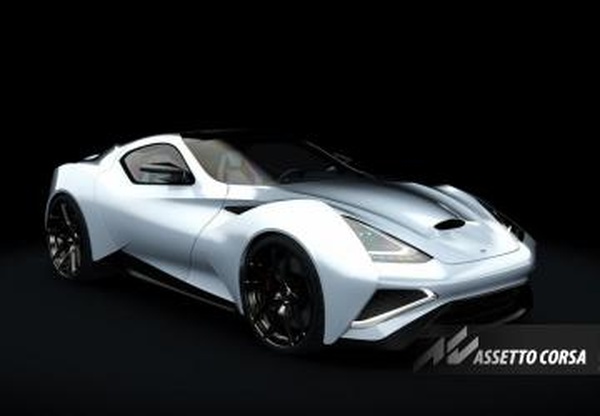 Мод Icona Vulcano V12 Hybrid версия v1.0 для Assetto Corsa