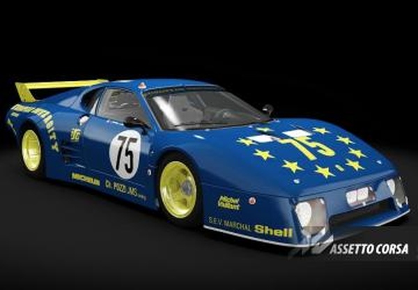 Мод Ferrari 512 BBLM версия 1 для Assetto Corsa