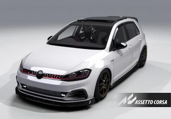 Мод UKSM VW Golf GTI 7.5 Stage 3 RHD версия 1.0 для Assetto Corsa
