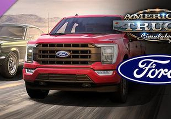 Мод Road Trip - Ford без DLC версия 1.0 для American Truck Simulator (v1.61)