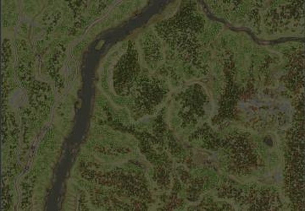 Карта «В поисках брода» версия 1 для Spintires: MudRunner (v25.02.21)