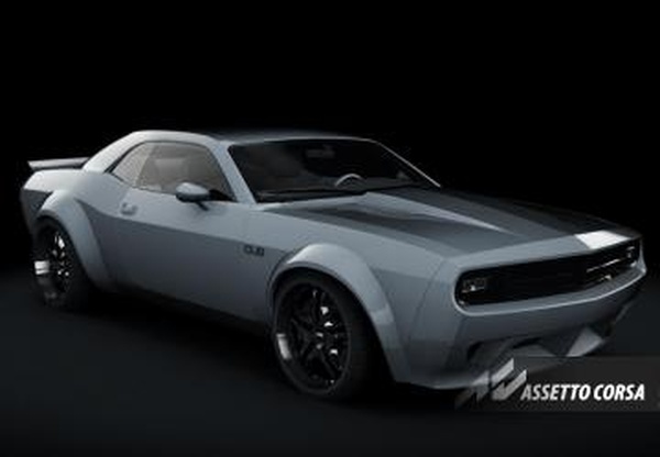 Мод Dodge Challenger Concept DUB Edition версия 1.0 для Assetto Corsa