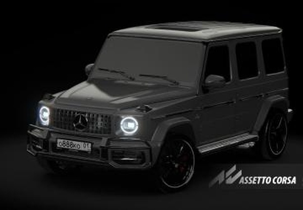 Мод !AzeMP Mercedes-Benz G63 W464 версия 1.0 для Assetto Corsa