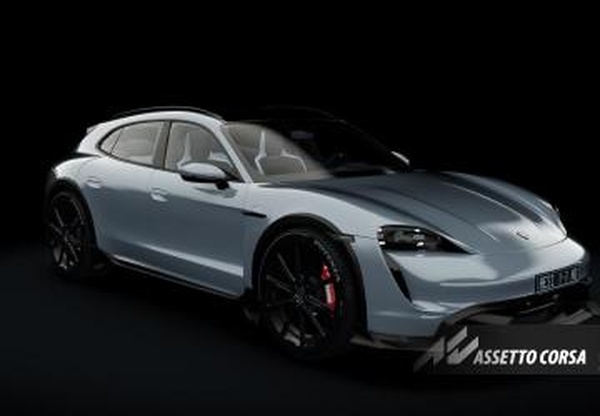 Мод Porsche Taycan Cross Turismo S Brabus 2023 | No Hesi Spec v1.1.1 для Assetto Corsa