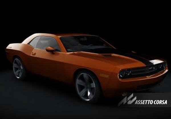 Мод Dodge Challenger Concept версия 1.0 для Assetto Corsa