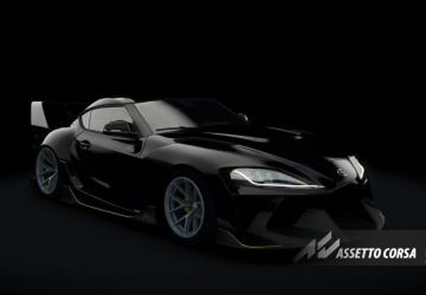 Мод Toyota GR Supra A90 Hycade | No Hesi Spec v1.1.1 для Assetto Corsa