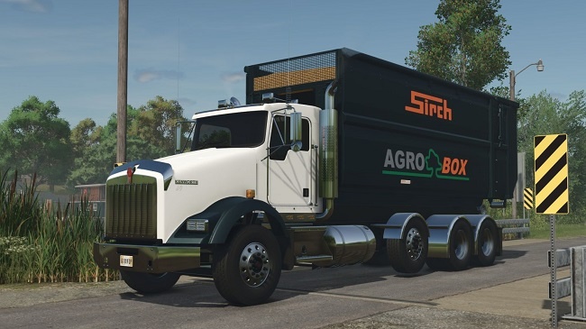 МОД Kenworth T800 HKL v1.0.0.1 (1.24.x) ДЛЯ FARMING SIMULATOR 2025