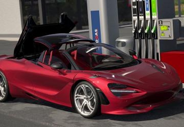 Мод McLaren 7 Series версия 1.1 для BeamNG.drive (v0.39.x)