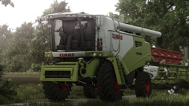 МОД Claas Tucano 560-580 Edit v1.0.0.7 (1.24.x) ДЛЯ FARMING SIMULATOR 2025