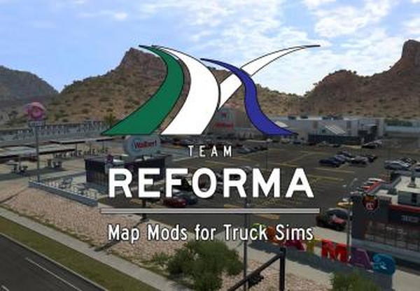 Reforma Sonora версия 1.0 для American Truck Simulator (v1.61.x)