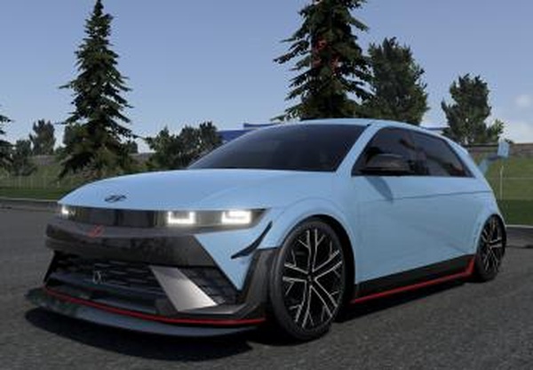 Мод Hyundai Ioniq 5 N версия 1.0 для BeamNG.drive (v0.39.x)
