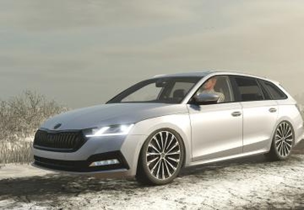 Мод Skoda Octavia 2020 Tuning версия 2.2.0.0 для Farming Simulator 2025 (v1.24.x)