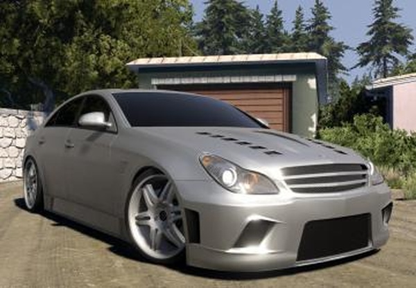 Мод Mercedes-Benz CLS (W219) версия 1.0 для BeamNG.drive (v0.39.x)