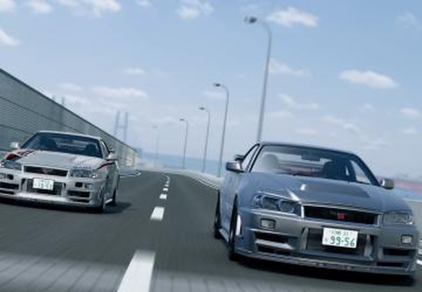 Мод Nissan Skyline BNR34 версия 1.1 для BeamNG.drive (v0.39.x)