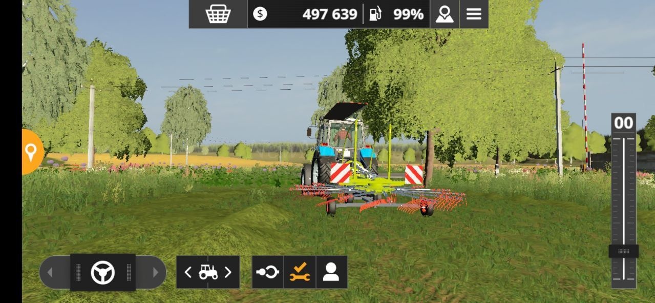 Мод Claas Liner 500 Profi L Tedder версия 11.08.22 для Farming Simulator 20