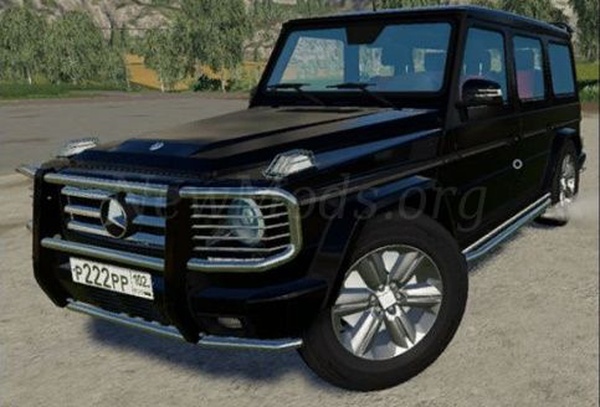Мод Mercedes-Benz G55 AMG версия 28.06.22 для Farming Simulator 20
