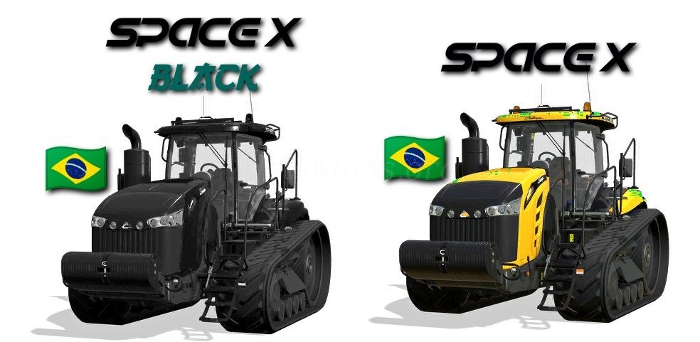 Мод MT800E Black SpaceX версия 11.03.23 для Farming Simulator 20