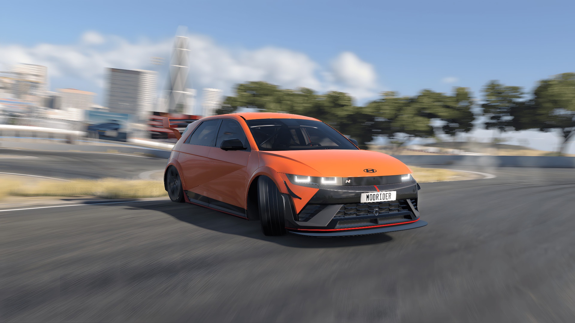 МОД Hyundai Ioniq 5 N v1.0 (0.39.x) ДЛЯ BEAMNG.DRIVE
