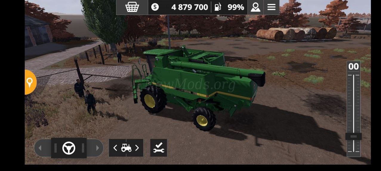 Мод John Deere 9400 - 9500 версия 09.03.23 для Farming Simulator 20